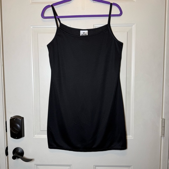 Jalate Dresses & Skirts - Jalete Y2K Vintage Black Spaghetti Strap Slip Dress Sz M USA Made